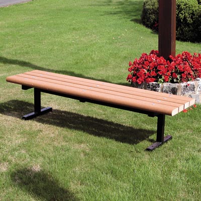 Countryside bench with Timberpol slats