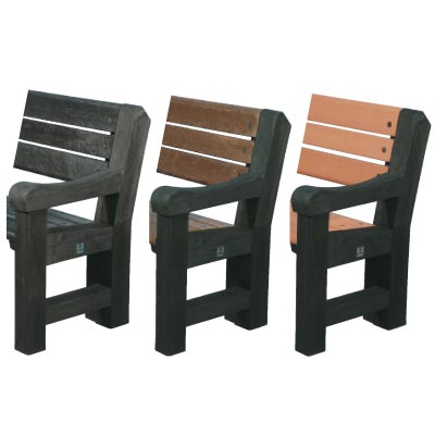 Elwood seat colour options - Black oak ends