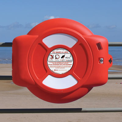 Guardian Lifebuoy Housing - Rail Mounted