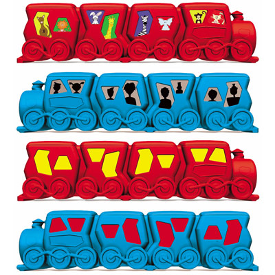 Lo-Co children's seat sticker options
