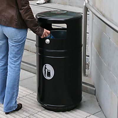 Metal Guppy litter bin - 2