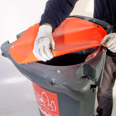 Mobilo cleaning and service trolley - Textile cover