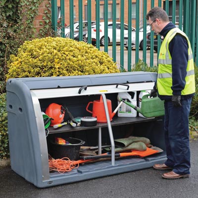 Orion storage unit in Anthracite Grey