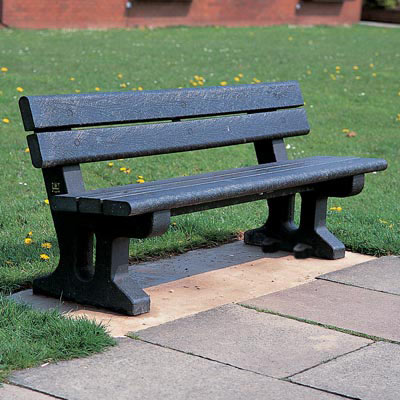 Phoenix seat with black Enviropol slats