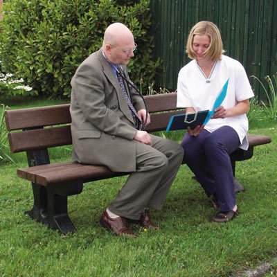 Phoenix seat offers durability, weather resistance and low maintenance