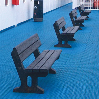 Phoenix seat is weather-resistant and will not rot