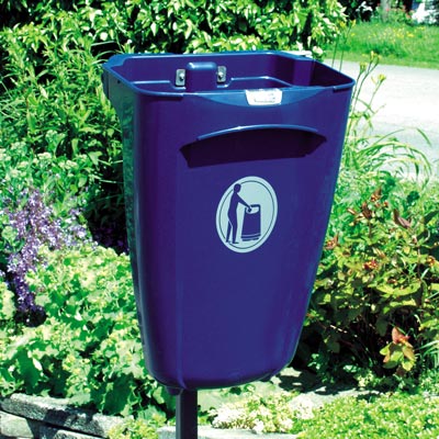Super Trimline 50 SL litter bin in Dark Blue