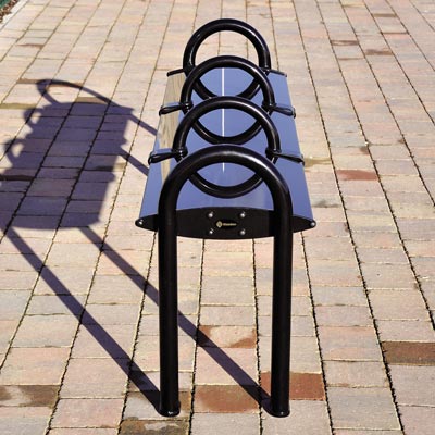Venturo bench with additional armrests - 2