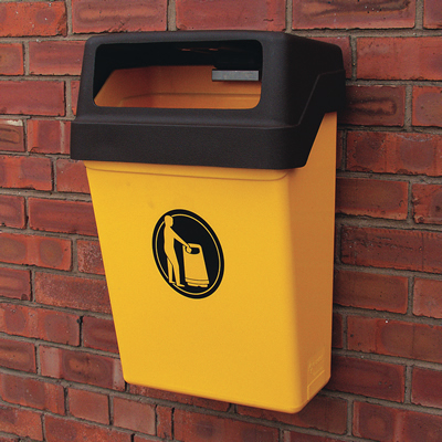 Hooded Trimline 25™ Litter Bin