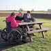 Picnic Table with Wheelchair Access