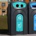 Nexus® 360 Mixed Glass Recycling Bin